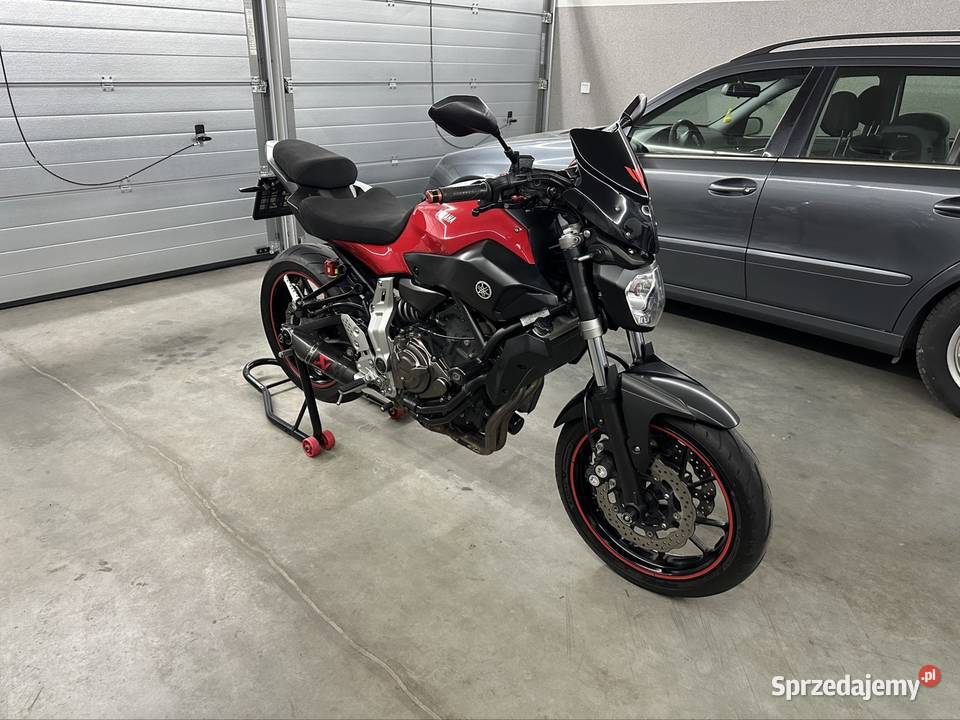 Yamaha MT07 Stan Idealny zarejestrowany w Polsce Białystok