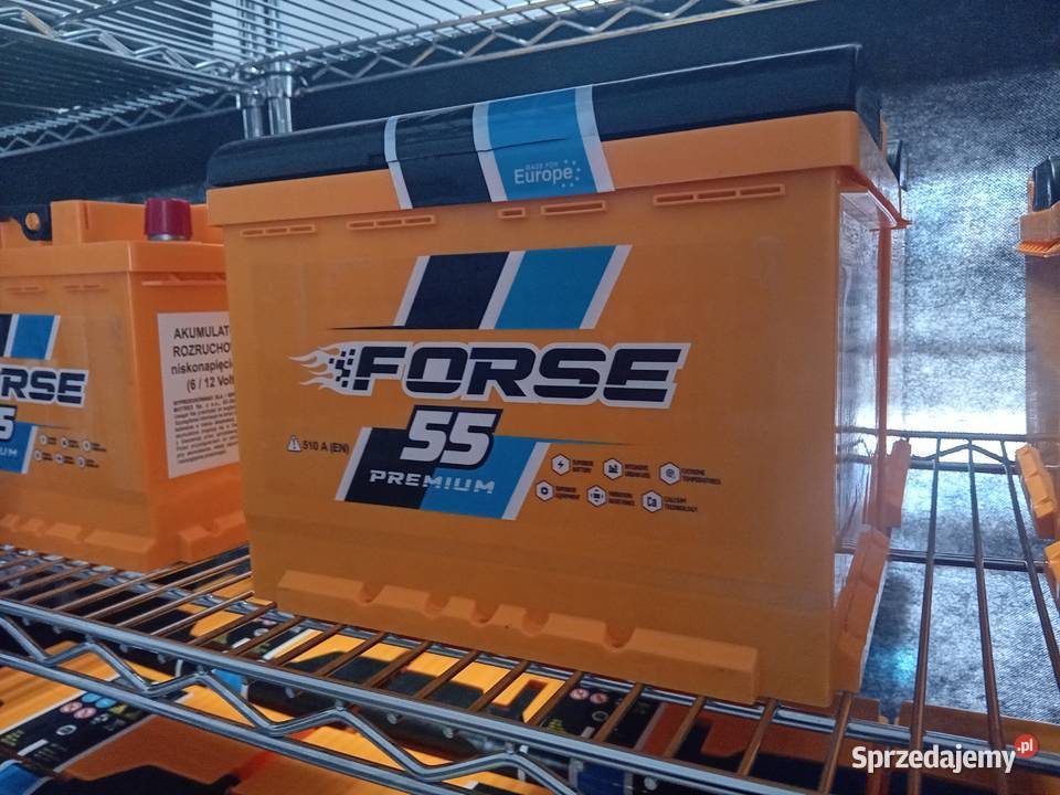Akumulator FORSE 55Ah 510A EN PRAWY PLUS Rzeszów
