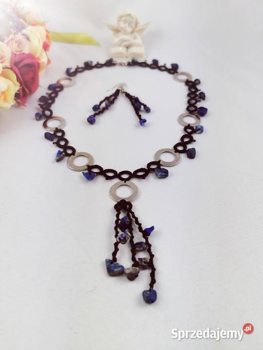 Biżuteria frywolitkowa małopolskie Wiśniowa