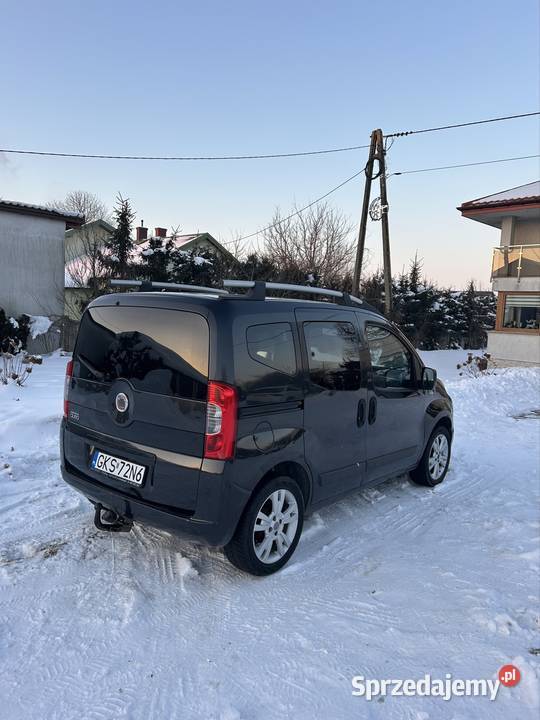 Fiat fiorino qubo 14 benzyna 5 osobowy hak 75KM mazowieckie Mława