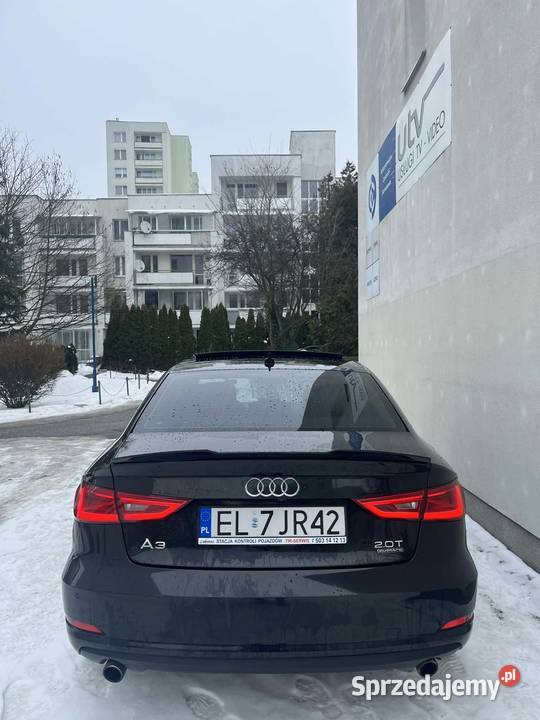 Audi A3 8V 20 2016r QUATTRO Stronic Panorama 1984cm3 Warszawa