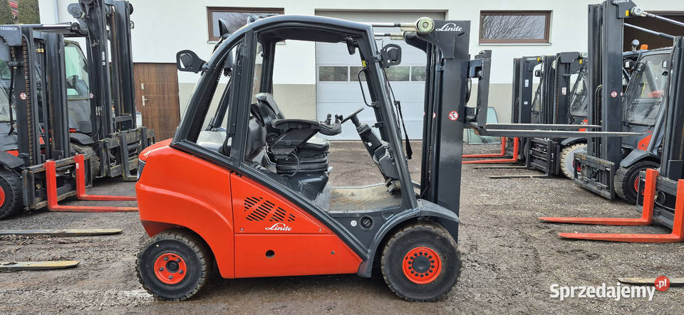 Wózek Widłowy Linde H30D Diesel Triplex 470 m Małkinia Górna