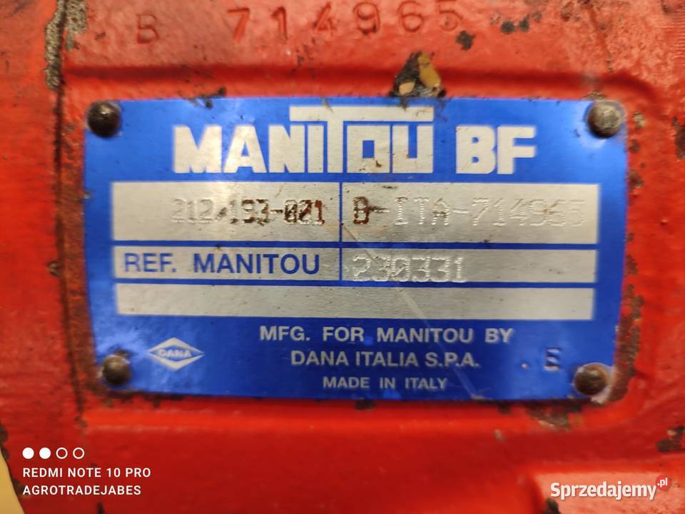 Atak Manitou MT 1337 714965 Wilkowo