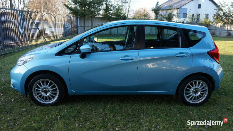 Nissan Note piękny Gwarancja II 2013 Rok produkcji 2013 Note Zielona Góra