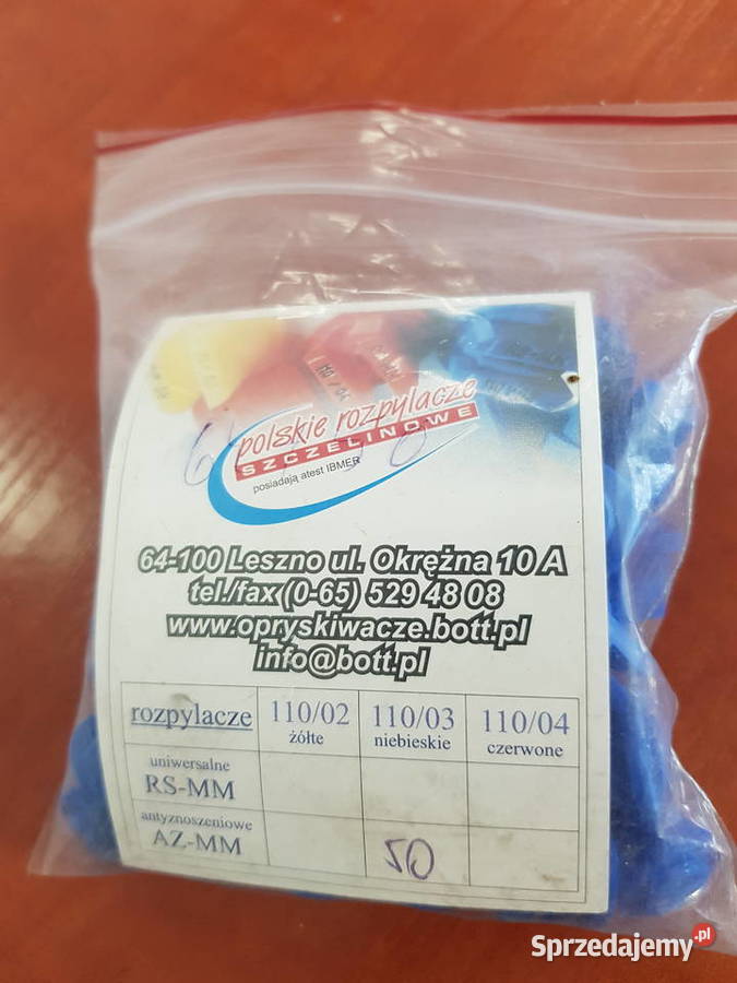 TP1103VP Dysza niebieska ROZPYLACZ AZMM 11003 lubuskie Sulechów sprzedam