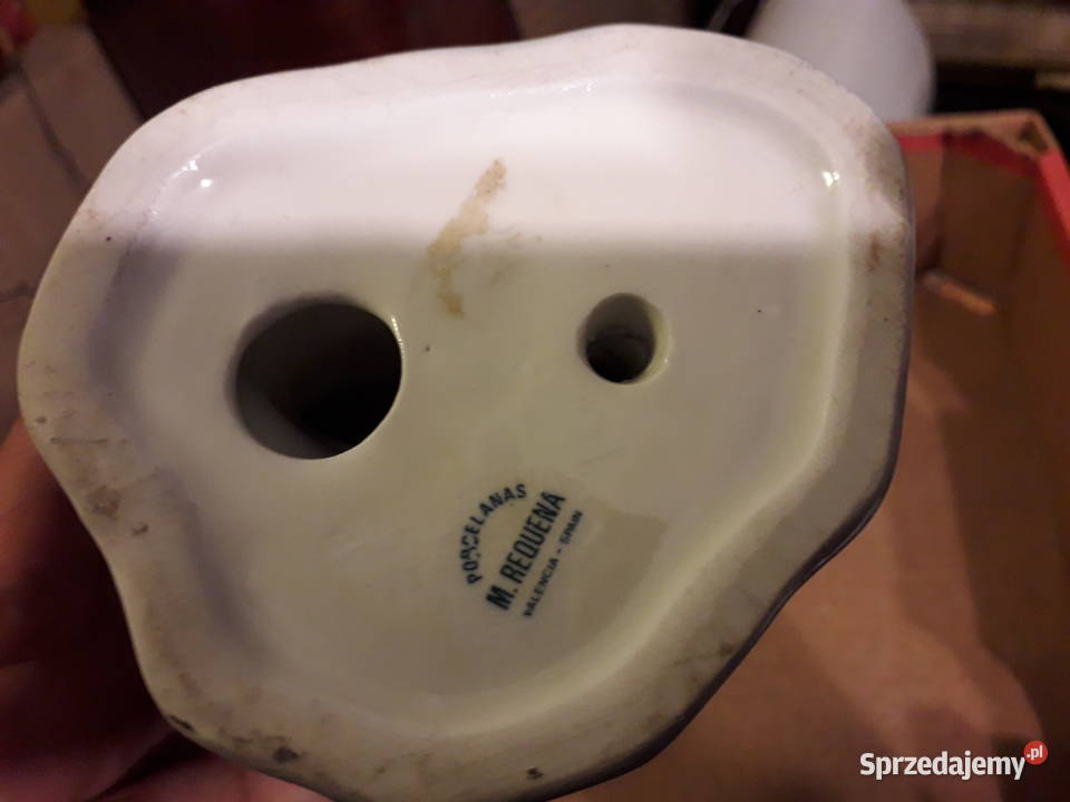 Gołąbki porcelanowa figurka MRequena Spain Warszawa