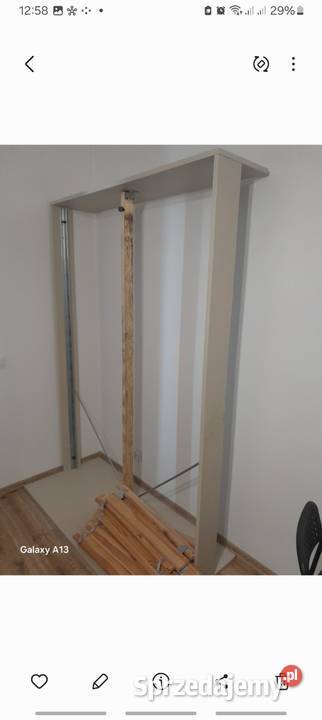 Rama łóżka z zaglówkiem GURSKEN IKEA 140x200 Piotrków Trybunalski