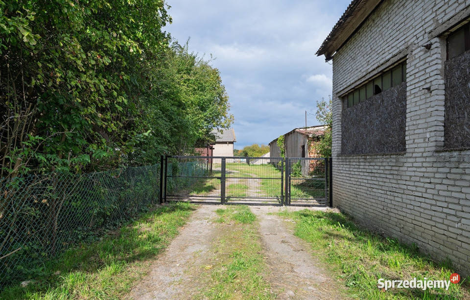 Na sprzedaż magazynhala i dom RusinowoNaćmierz zachodniopomorskie