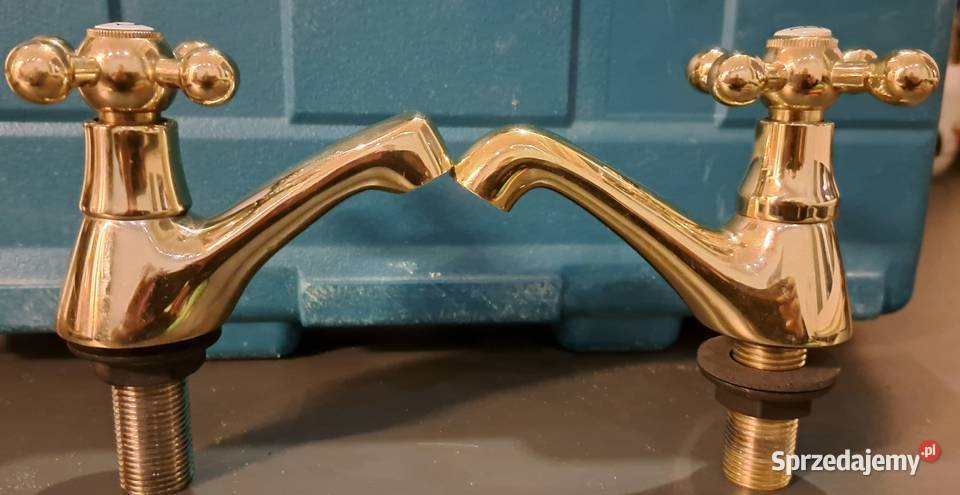 Angielski złote krany retro Białystok