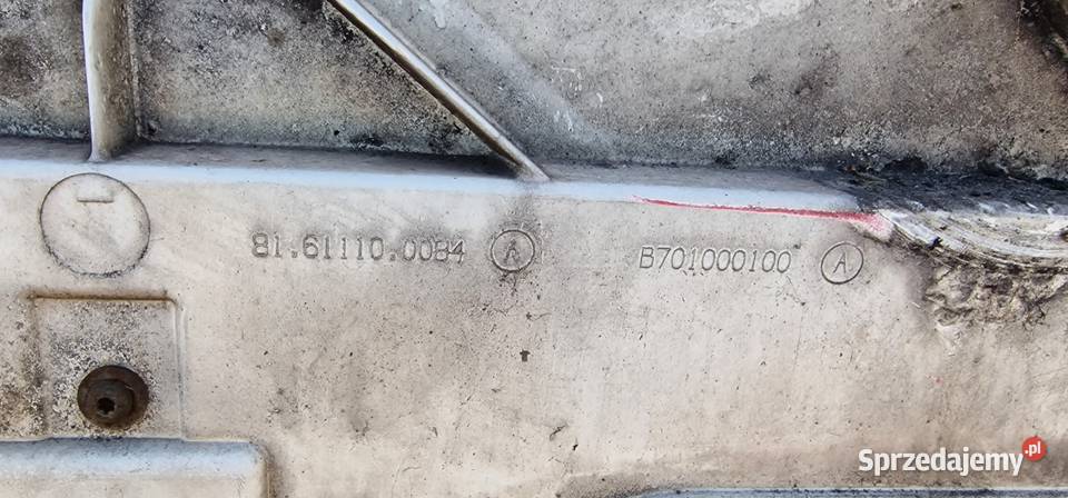 MAN TGL ATRAPA GRILL MASKA 81611100084 Bieleń sprzedam