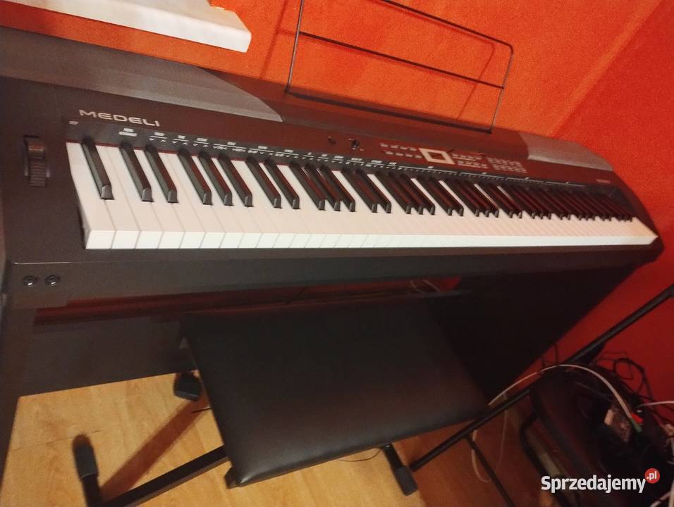Pianino cyfrowe Medeli SP4000 + statyw / pedały, stołek