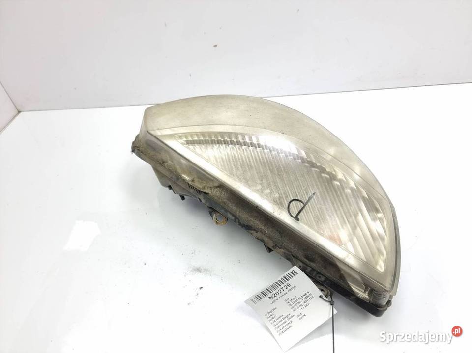 LAMPA PRAWA PRZÓD RENAULT MEGANE SCENIC II osobowe Lipno