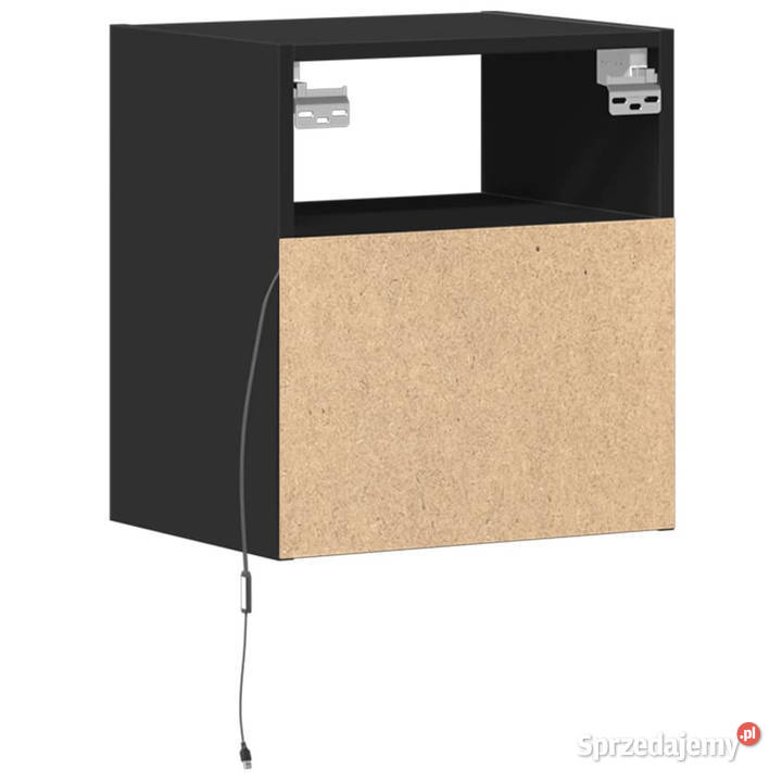 Wiszące szafki nocne z LED 2 czarne WM3307978 Nocne Nocne Warszawa