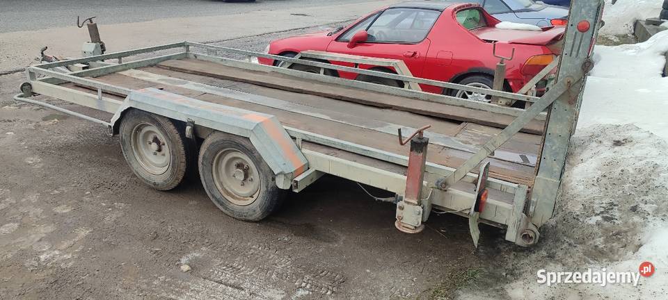 Przyczepa laweta Amca Noval DMC 32T podkarpackie Dukla