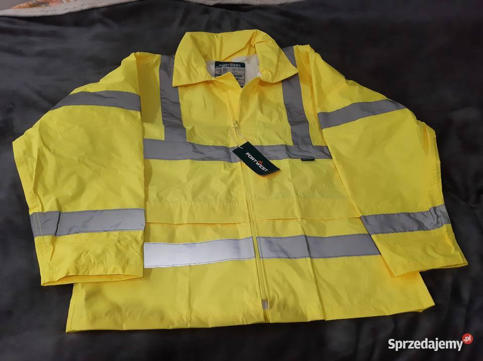 Kurtka przweciwdeszczowa ostrzegawcza HiVis Rain Moda i Styl sprzedam