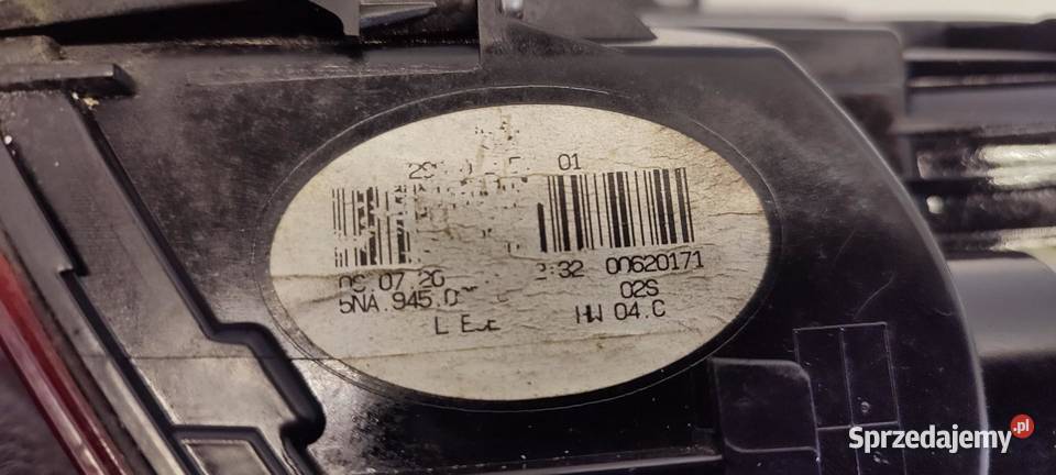 VW TIGUAN II LAMPA LEWY TYŁ 5NA945095D