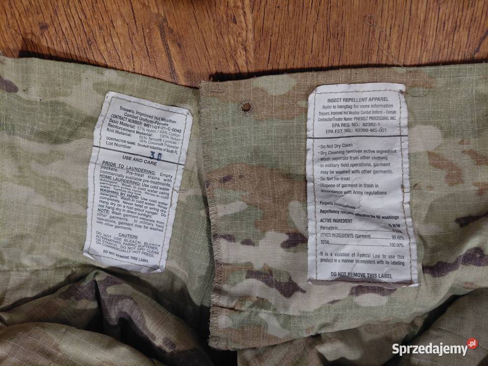 Spodnie IHWCU multicam ocp 31L FEMALE dolnośląskie Wrocław