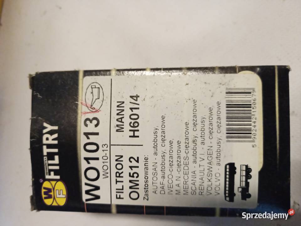 wklad filtra oleju wo 1013