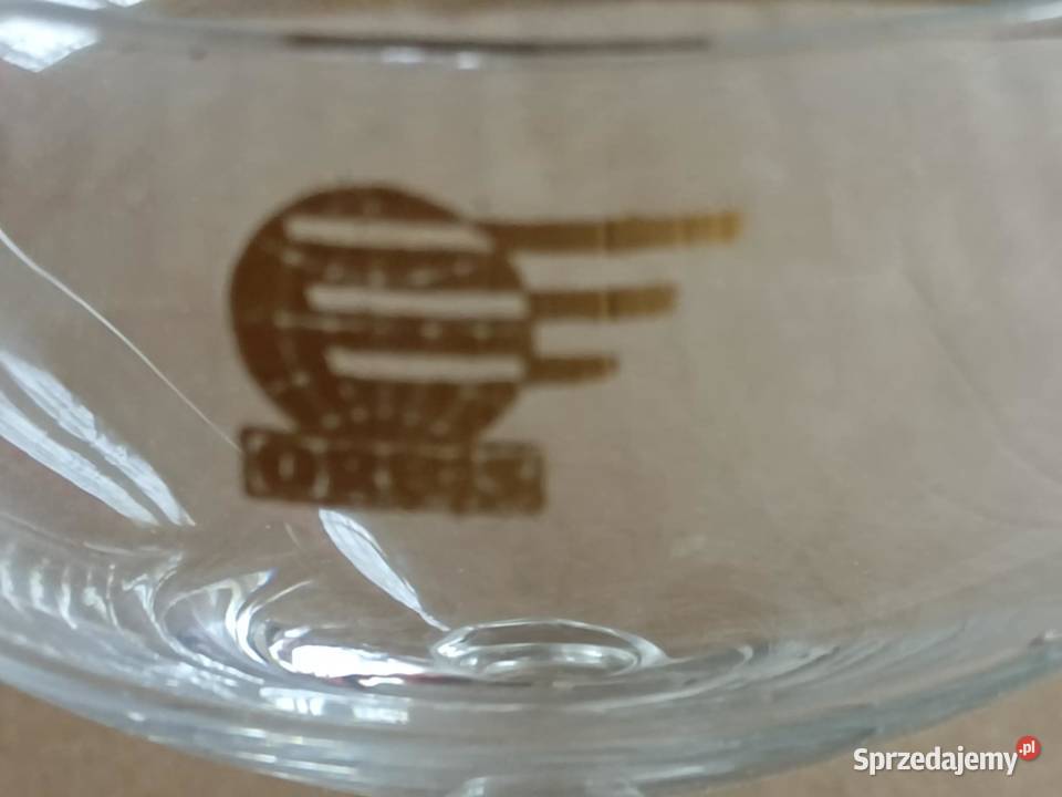 Kieliszki i pucharki z logo ORBIS z PRL śląskie