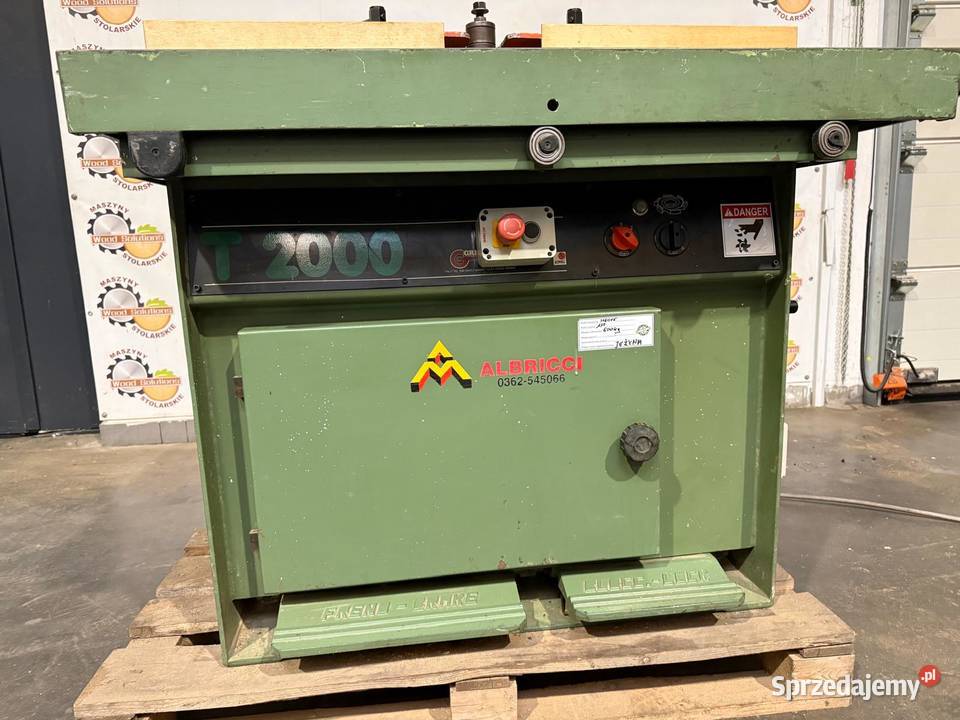 Frezarka dolnowrzecionowa Griggio T2000 z małopolskie Juszczyn