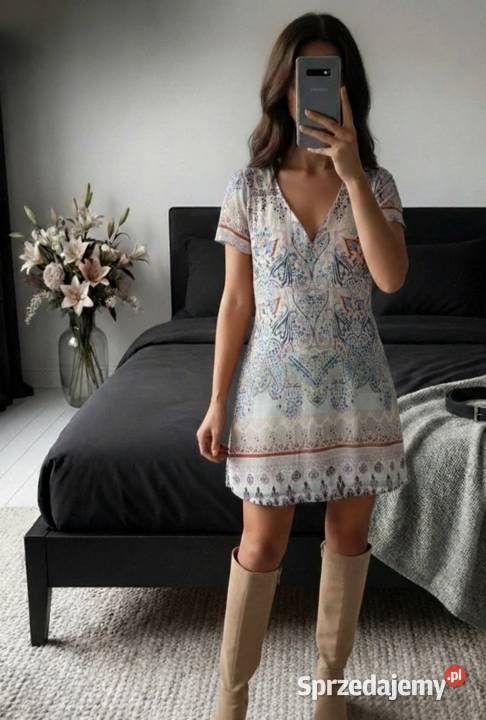 Sukienka boho uniwersalna z podszewką Bytom