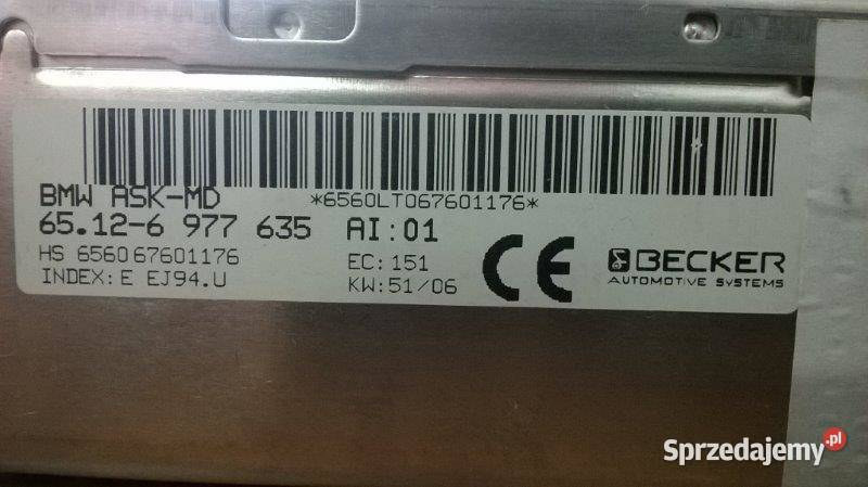 BMW ASKCD BECKER ASK CD naprawa końcówki mocy Warszawa