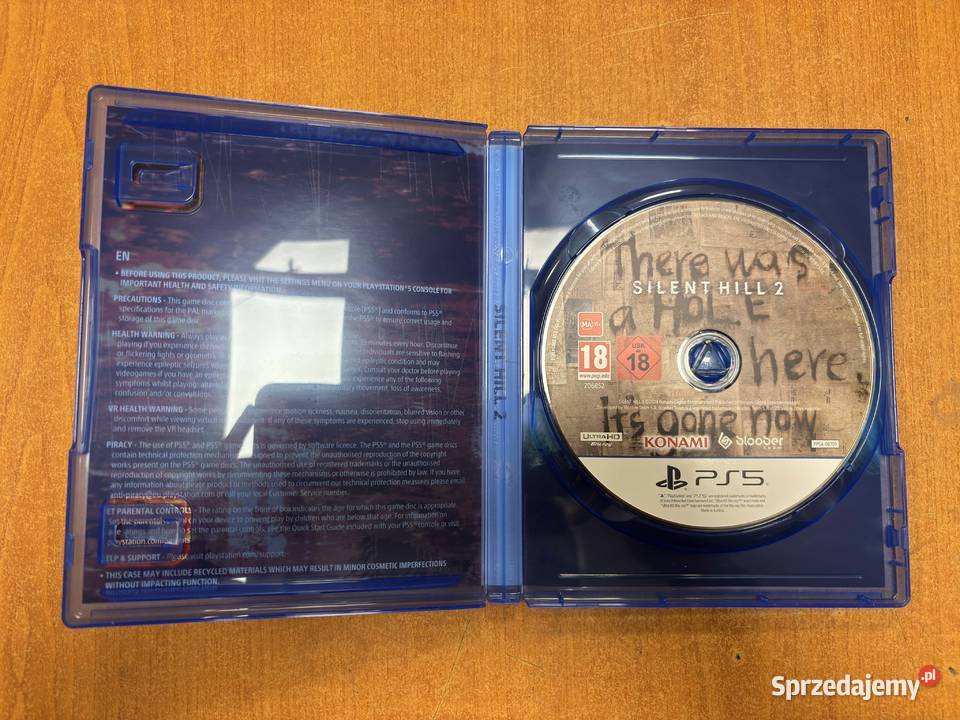 Silent Hill 2 Remake PlayStation 5 5 pudełkowa Elbląg