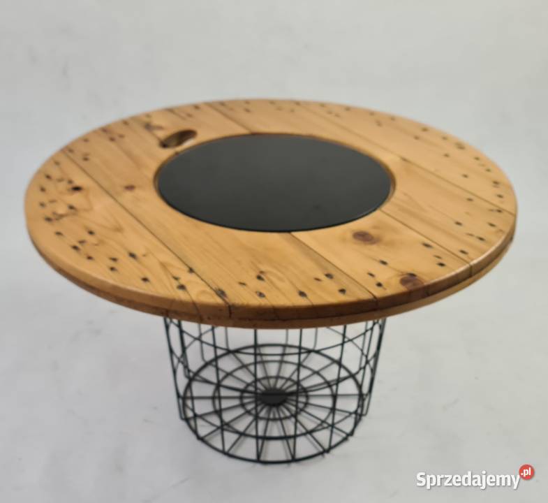 Stoliki ze szpuli drewniane 60 różne kolory sprzedam