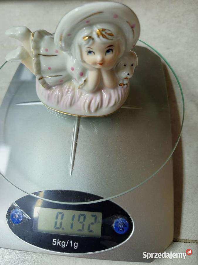 Vintage Zabytkowa Japońska figurka dziewczynki z Warszawa