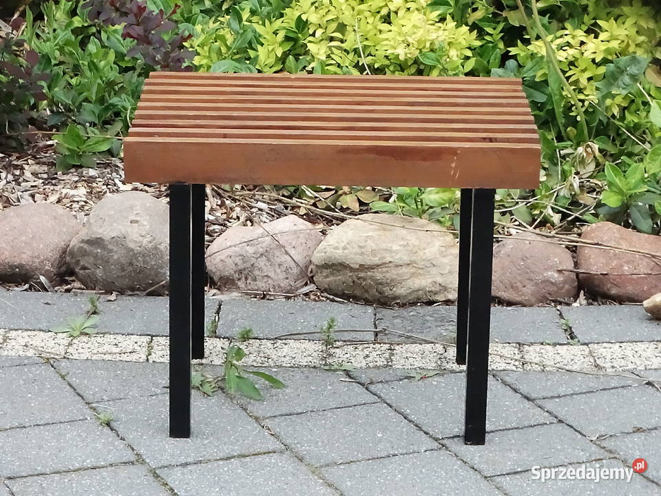 Stolik Loft Siedzisko Kwietnik Solidny Donice ogrodowe lubelskie