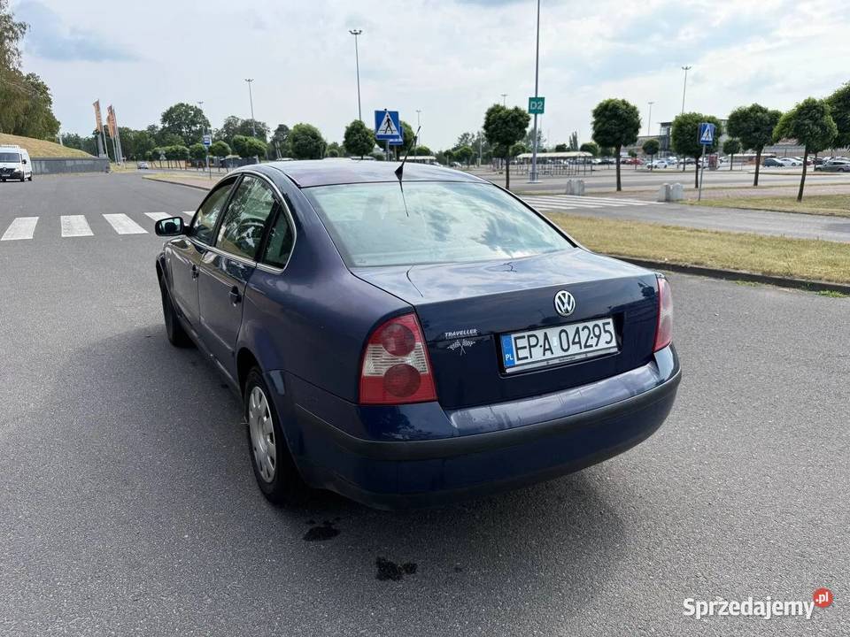 Volkswagen Passat 16 benzyna LPG 2002R nieuszkodzony Łódź