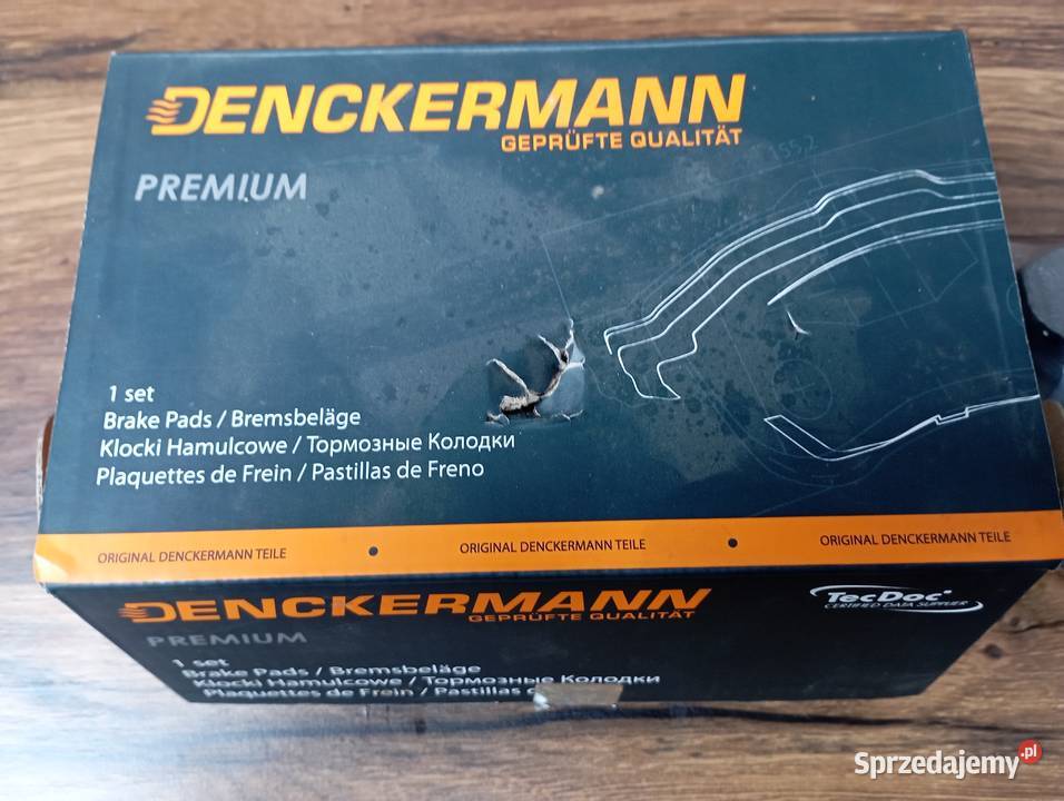 Denckermann B110690 Zestaw klocków hamulcowych Zbylitowska Góra