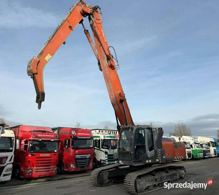 Koparka gasienicowa przeladunkowa Hitachi ZX 350 Gąsiennice Warszawa
