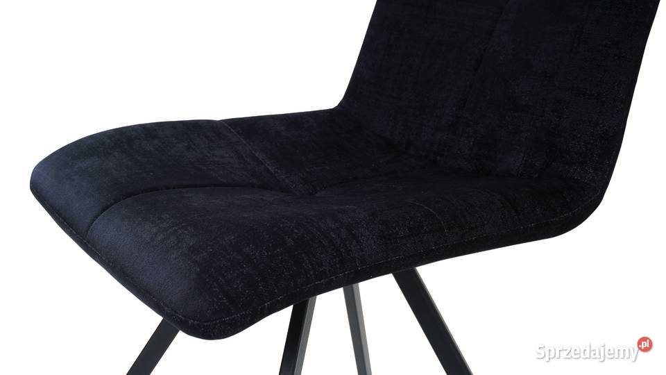Krzesło DYLAN Czarna tkanina Polski Produkt Gliwice sprzedam