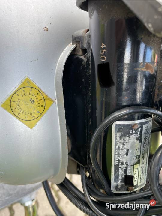 1986 MZ ETZ 125 Oryginał DDR
