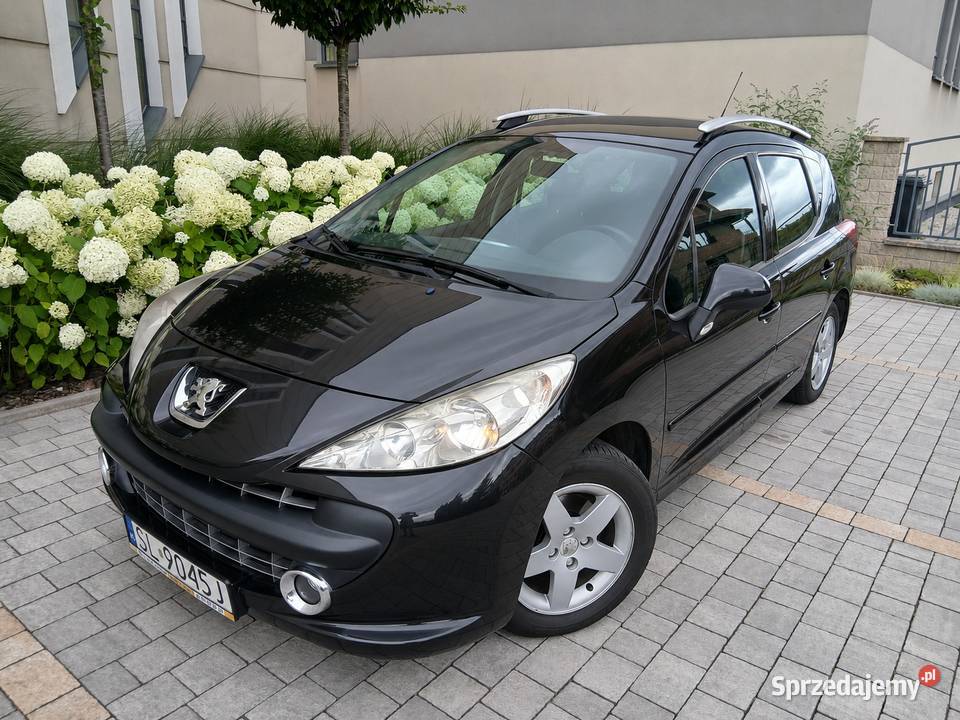 PEUGEOT 207SW 14 95 2008r Dach Panoramiczny isofix Gliwice