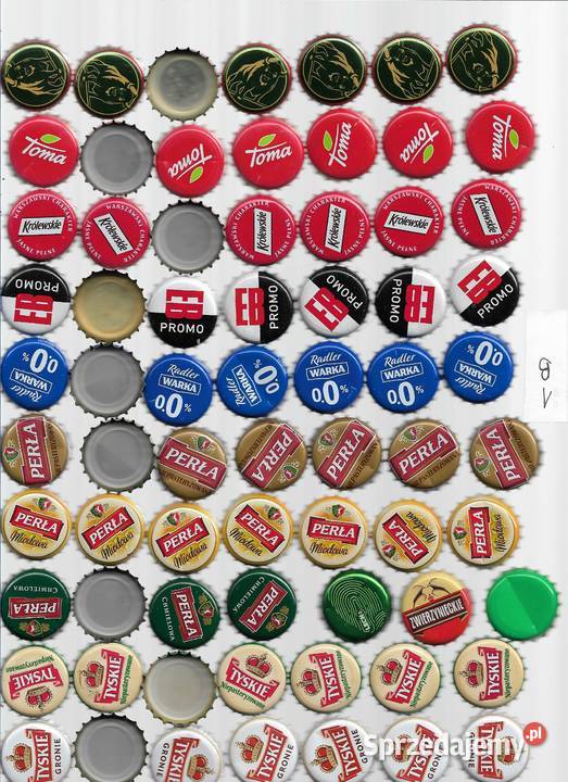 kapsle piwa 32 Birofilistyka sprzedam