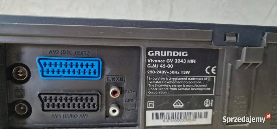 Magnetowid Grundig Vivance 43 GV3243 GV 3243 Magnetowidy