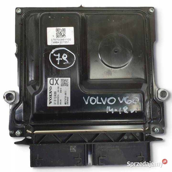 Volvo V40 II 20 D STEROWNIK SILNIKA komputer lubelskie Chełm
