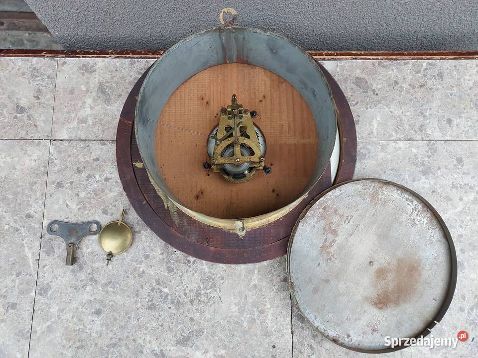 103 Stary zegar kuchenny przedwojenny chodzik Tczew
