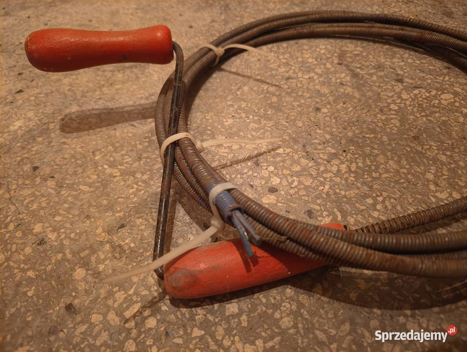 Metalowa spirala żmijka sprężynka kanalizacyjna Będzin