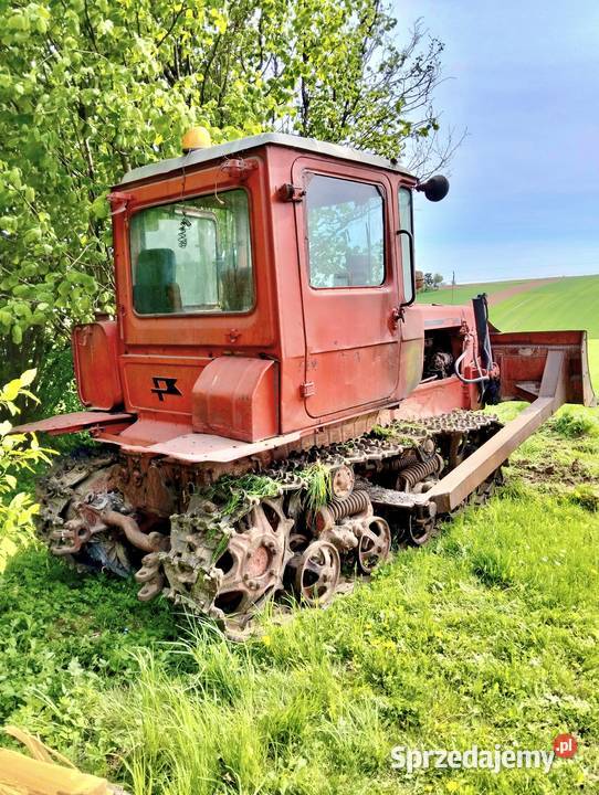 spychacz dt 75 turbo przyczepa śrem małopolskie Miechów