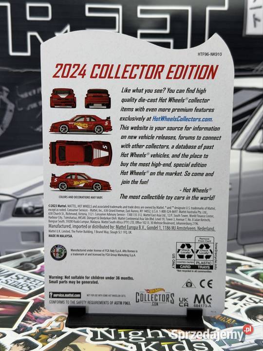 Hot Wheels Collector Edition Alfa Romeo 155 V6 Samochody i pojazdy Wrocław