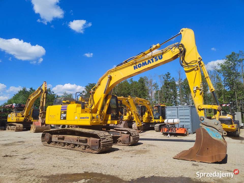 Wynajem koparki gąsienicowej Komatsu PC 21011 Warszawa