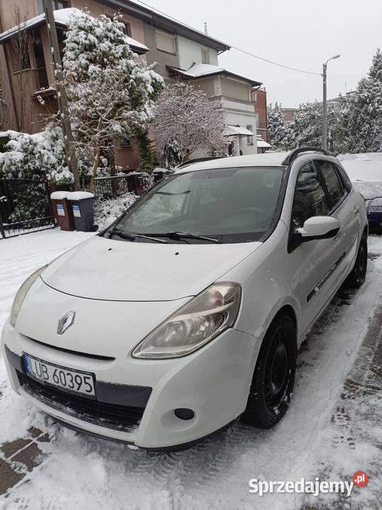 Renault Clio 3 2011r 15dci kombi klima manualna Lublin