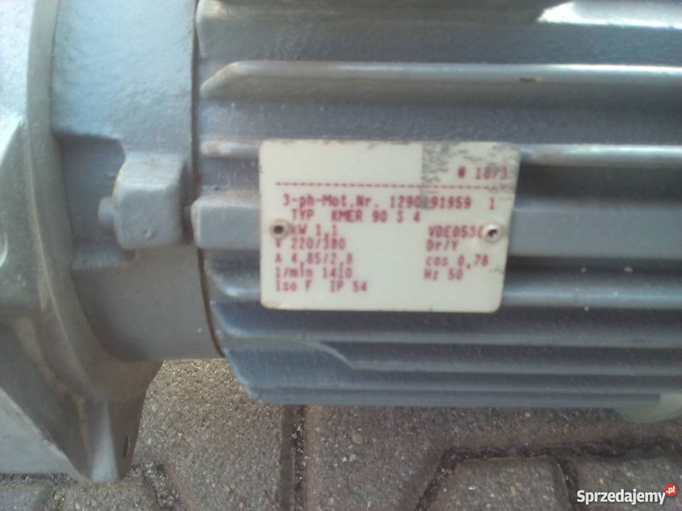 Motoreduktor 11 kW 105 obr 3faz Leszno