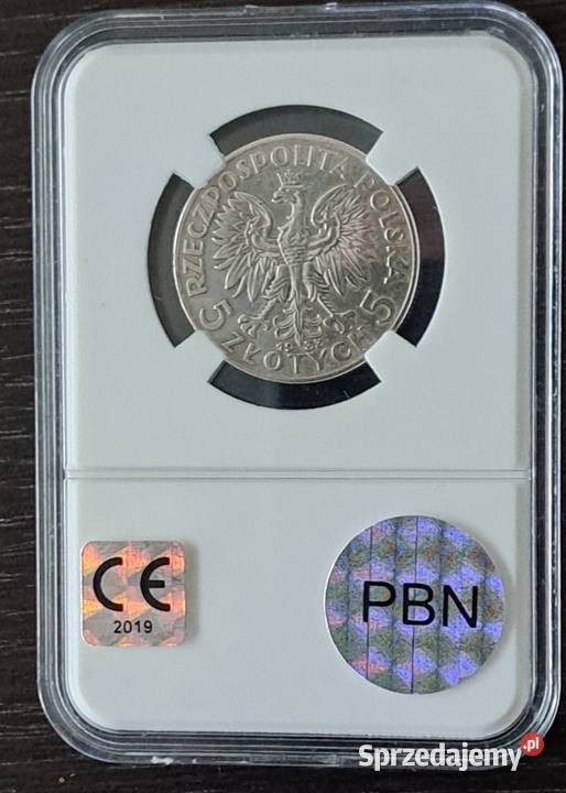 5Polonia 1933r ze znakim menicy Garding