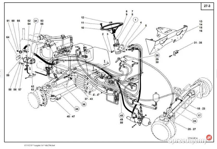 Katalog części ładowarka kołowa Kramer 512 SE Miastko