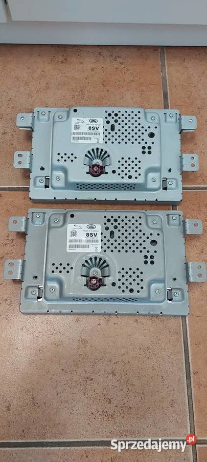 Ekran wyświetlacz JAGUAR XE FK7219C299AA Sprzęt audio fabryczny Szczecin