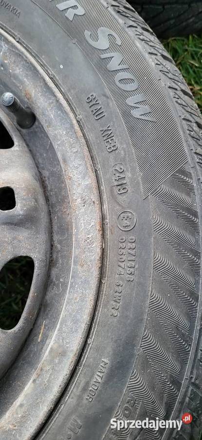 Sprzedam koła zimowe skoda fabia 5x100 Narol